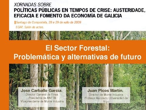 Juan Picos Mart&iacute;n - Xornadas sobre Políticas Públicas en tempos de crise: austeridade, eficacia e fomento da economía de Galicia
